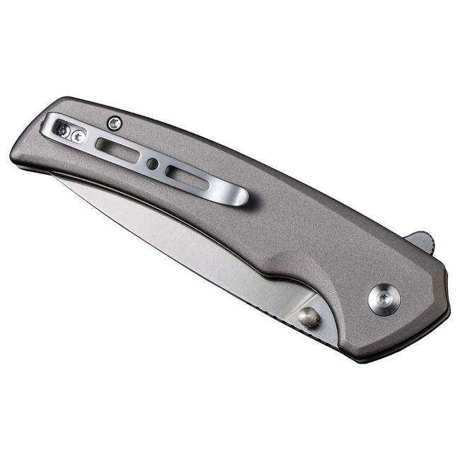 Zsebkés - "SENCUT Serene Aluminum Grey" - Böker