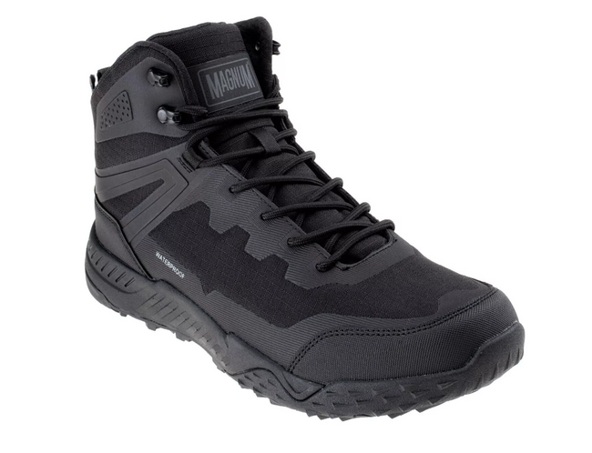 WATERPROOF TACTICAL BOOTS, CORDURA® - BONDSTEEL MID WP C - Magnum® - BLACK