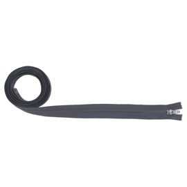 Zipper, partable, grey, 200 cm