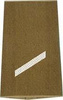 EMBLÉMA - GERMAN ARMY O.D./SILVER SHOULDER LOOPS ´GEFREITER´