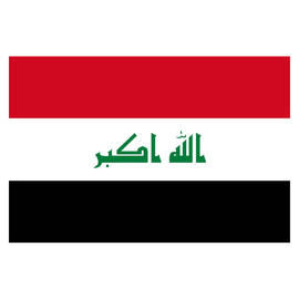 FLAG - 90 x 150 CM - IRAQ - NEW