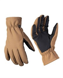 SOFTSHELL THINSULATE™ KESZÉLY - Mil-Tec - SÖTÉT COYOTE