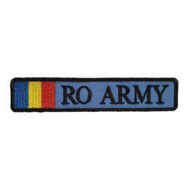 ECUSON RO ARMY CU DRAPEL AVIATIA MILITARA 12.5x2.5cm