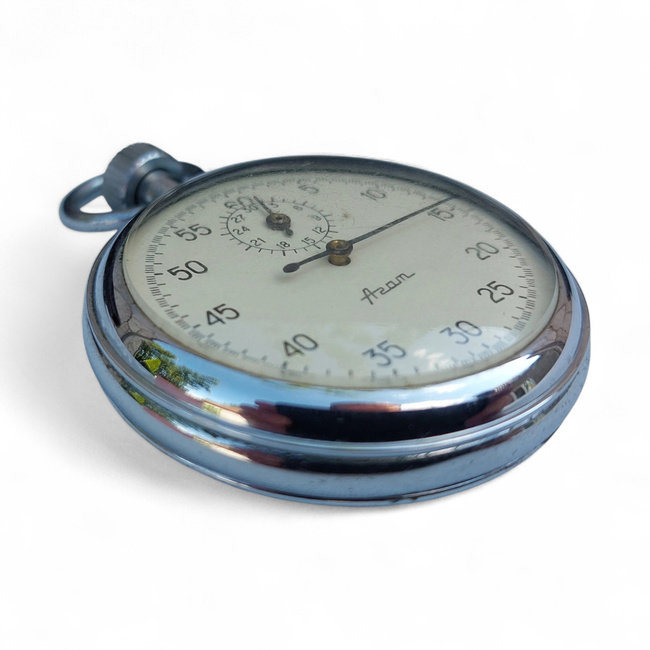 Vintage AGAT Stopwatch - USSR - Romanian Army Military Surplus - In good condition