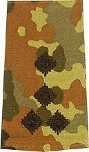 EMBLÉMA - GERMAN ARMY FLECKTARN CAMO/BLACK SHOULDER LOOPS ´STABSHAUPTMANN´