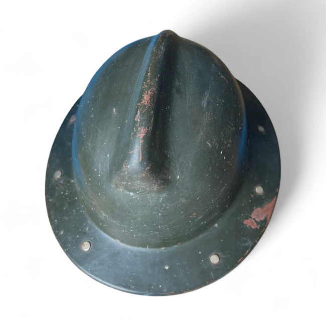 Vintage polgári védősisak - Kompozit anyag - Román hadsereg feleslege - Használt