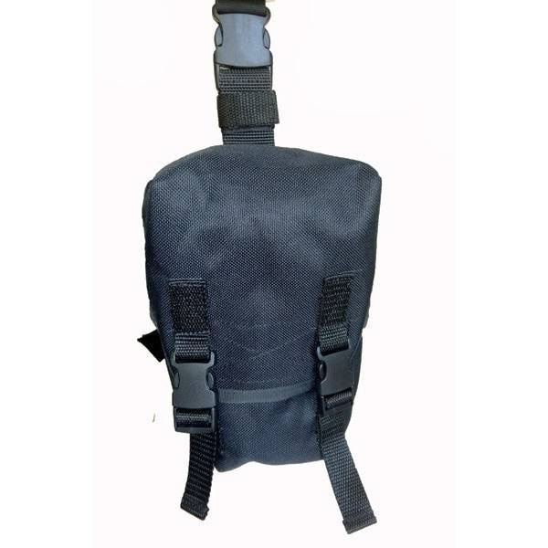 GÁZÁLARC LAB ZSEB - CORDURA - FEKETE