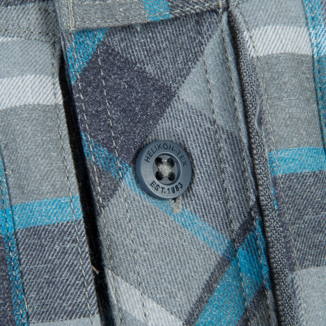 DEFENDER MK2 PILGRIM SHIRT - Blue Plaid