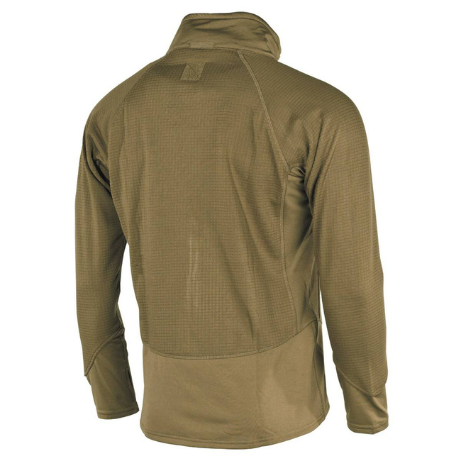 MFH US tactical undershirt with long sleeves coyote tarn