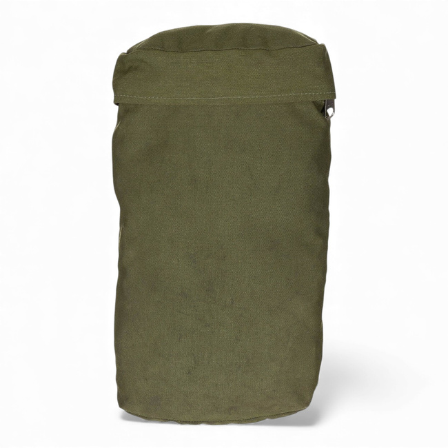 LARGE SIDE POUCH - KAZ03 - AUSTRIAN ARMY MILITARY SURPLUS - GREEN OD - USED