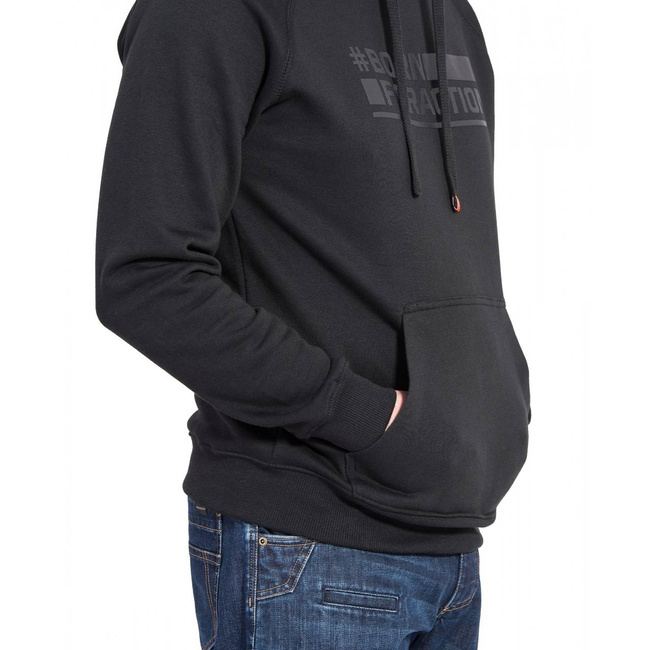 SWEATER WITH HOOD - "PHAETON - BORN FOR ACTION" - PENTAGON® - LIGHT GREY