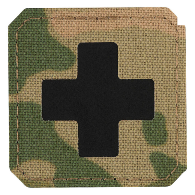 JELVÉNY MEDIC KERESZT LASER CUT - MULTICAM/FEKETE - M-TAC
