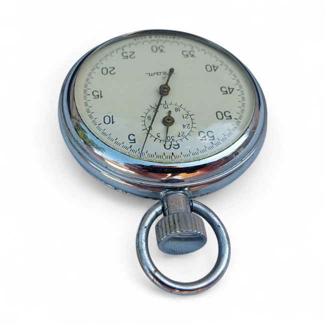 Vintage AGAT Stopwatch - USSR - Romanian Army Military Surplus - In good condition