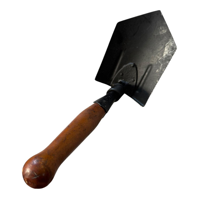 Gyalogsági lapát, összecsukható - Román hadsereg feleslege - Újszerű állapotú, tokban