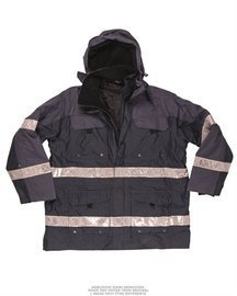 "BRÜCKENPERSONAL" NÉMET KABÁT - KÉK - HASZNÁLT