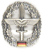 JELVÉNY GENUINE GERMAN ARMY METAL BERET BADGE ´HEERESFLIEGER´