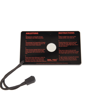 US SIGNAL MIRROR 120X77MM