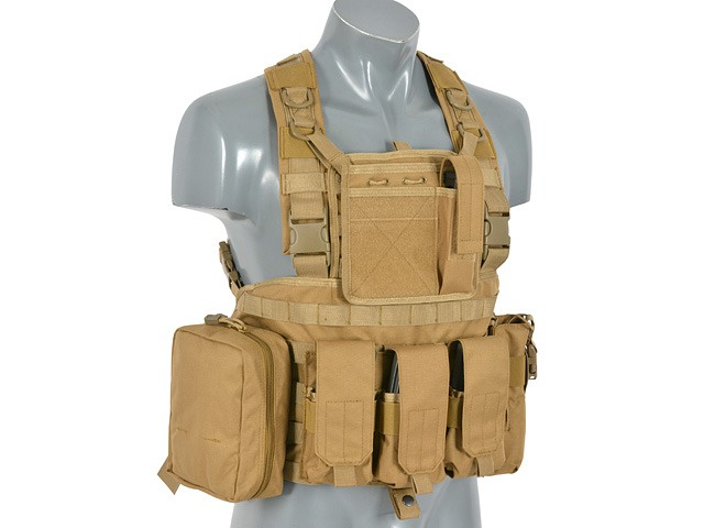 Force Recon Mellkasi Hám - MOLLE - Coyote Tan - 8FIELDS