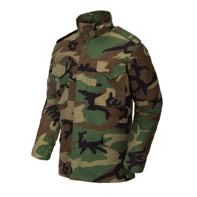 M65 JACKET - NYCO SATEEN - Helikon-Tex - US WOODLAND