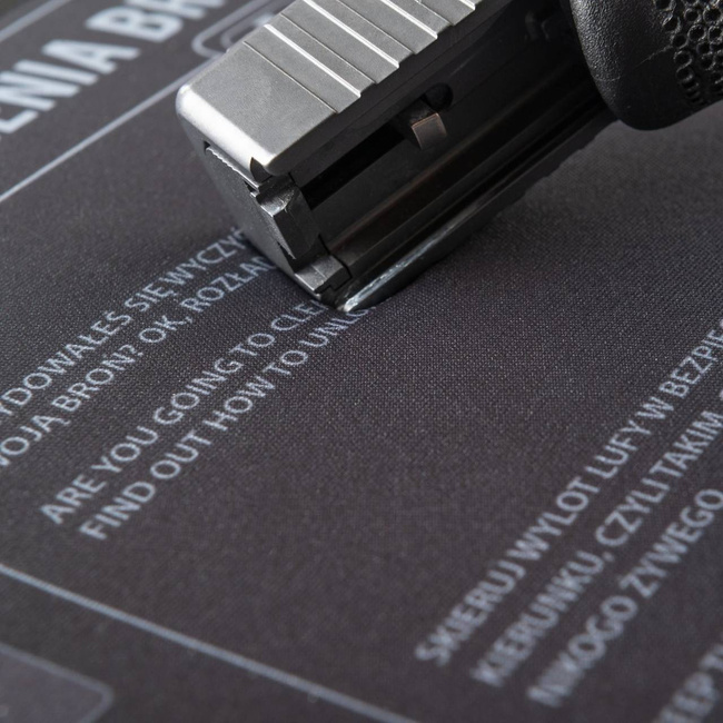 GUN CLEANING MAT - 40 x 25 CM - Helikon-Tex - BLACK