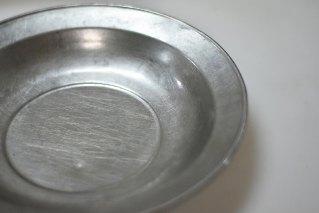 Stainless steel plate Romanian surplus - used