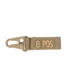 TACT. KEYHOLDER - BLOOD B pos - 5 PC./PACK - COYOTE