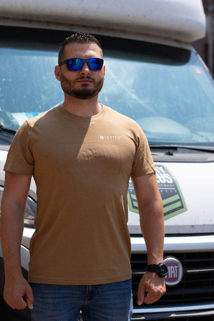 MAGNUM ESSENTIAL T-SHIRT COYOTE MELANGE