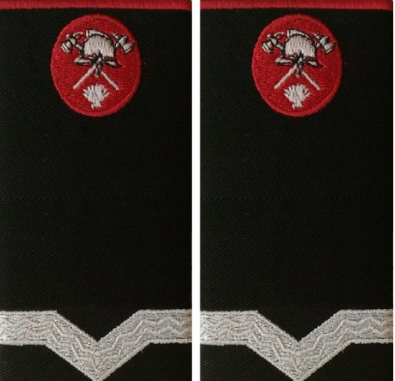 Grade Katonai Mester 5. osztályú tűzoltók IGSU