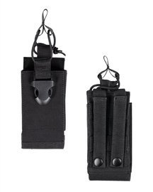 RUGALMAS TOK "MOLLE" RENDSZERREL A RÁDIÓ SZÁMÁRA - Mil-tec® - FEKETE
