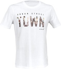 SZERVES PAMUT PÓLÓ "TOWN" - FEHÉR