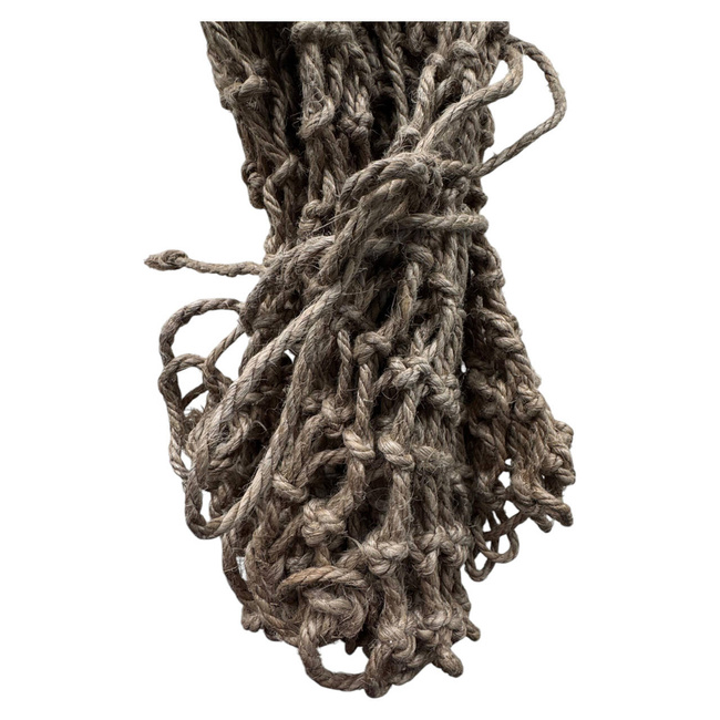 BIODEGRADABLE JUTE NETTING - MILITARY SURPLUS ROMANIAN ARMY - IN GOOD CONDITION