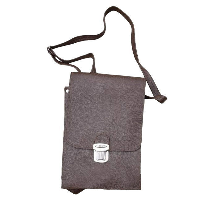 Műbőr táska - térkép taska az RSR időszakból - Surplus Román hadsereg - Mint ÚJ