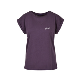 WOMEN'S T-SHIRT - FORVERT PRINT - PURPLE - NIGH - SANTA MARIA - BRANDIT