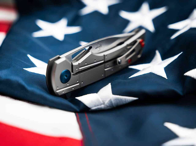 DAMASCUS KÉS P-51 DAMAST - BOKER PLUS