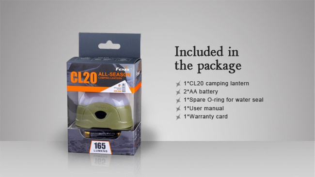 Lámpák, zseblámpa, Fenix CL20