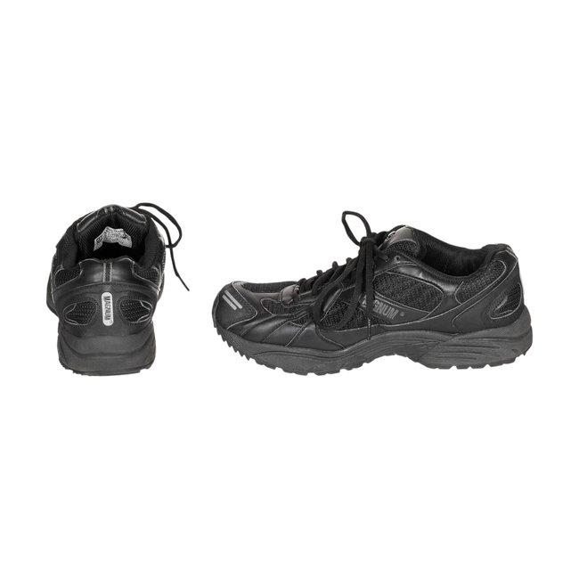 MEN'S SPORTS SHOES - MAGNUM - BRITISH ARMY MILITARY SURPLUS - BLACK - USED