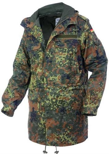 Eredeti német Flecktarn katonai zubbony