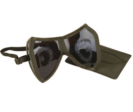 German Foldable Goggles With Case Used