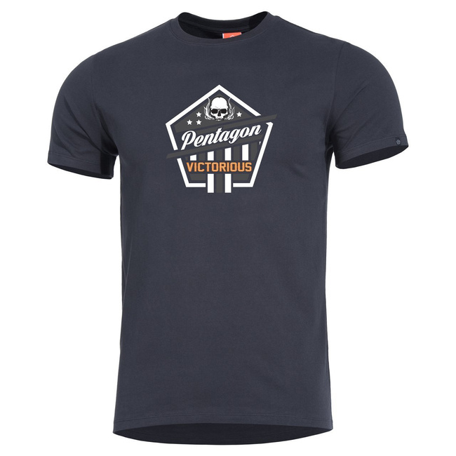 AGERON "VICTORIOUS" T-SHIRT - BLACK - PENTAGON