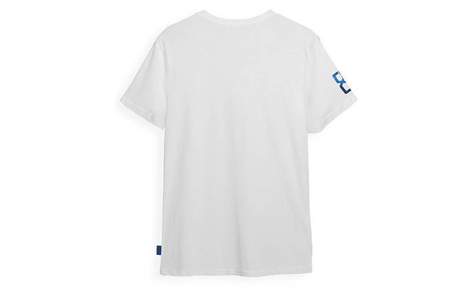 WX Fish cotton fish skeleton t-shirt, white - Wiley X