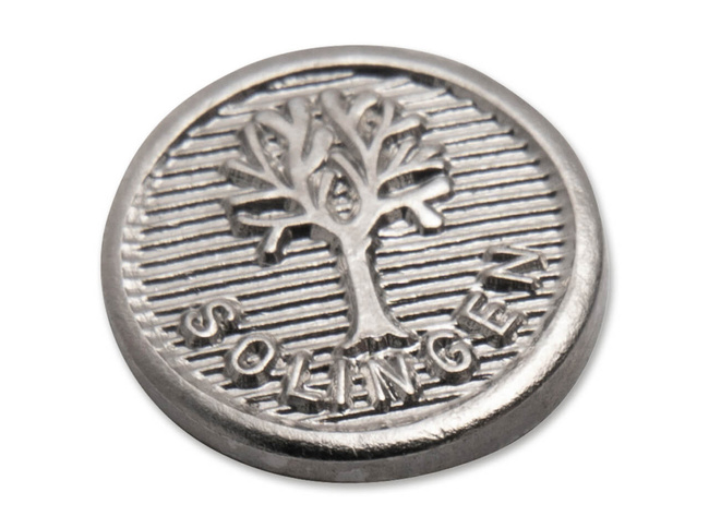 Embléma 9 mm-es nikkelezett - Böker