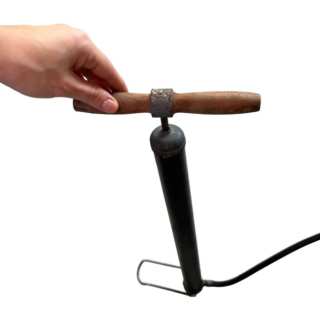 Kézi légpumpa - Vintage - Román Hadsereg katonai felesleg - Jó állapotban