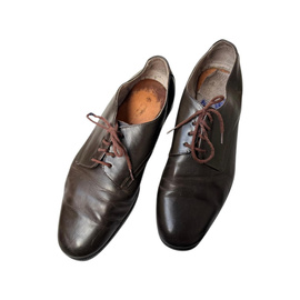 Bőrcipő - Román hadsereg katonai felesleg - Barna - Jó állapotban