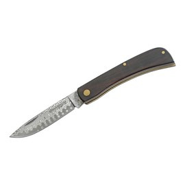 DAMASCUS KÉS EBONY RANGEBUSTER - MAGNUM BY BOKER
