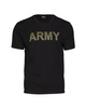 T-SHIRT "ARMY" - MIL-TEC® - BLACK