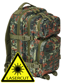 Hátizsák US Cooper LASERCUT medium - Flecktarn Camo