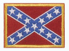 TAPASZ CONFEDERATE BATTLE FLAG 50 x 70 MM 