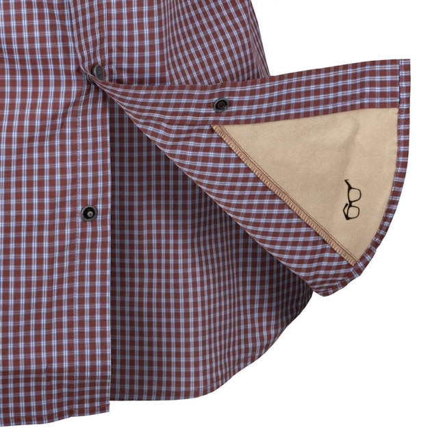 COVERT CONCEALED CARRY SHIRT - SAVAGE GREEN CHECKERED - HELIKON