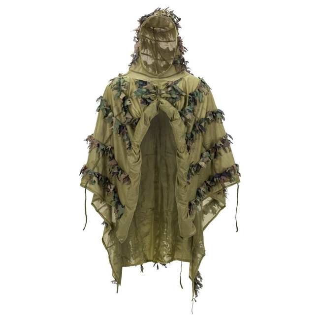 TEREPSZÍNŰ PONCSÓ - "LEAF GHILLIE®" - Helikon-Tex® - US WOODLAND