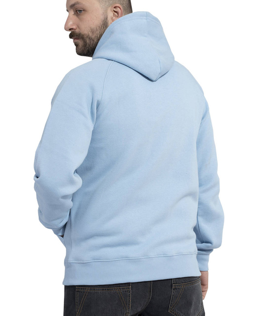 SWEATSHIRT WITH HOOD AND ZIPPER - "PHAETON" - PENTAGON® - DAWN BLUE
